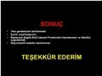 Süt Sığırcılığı Sunumu